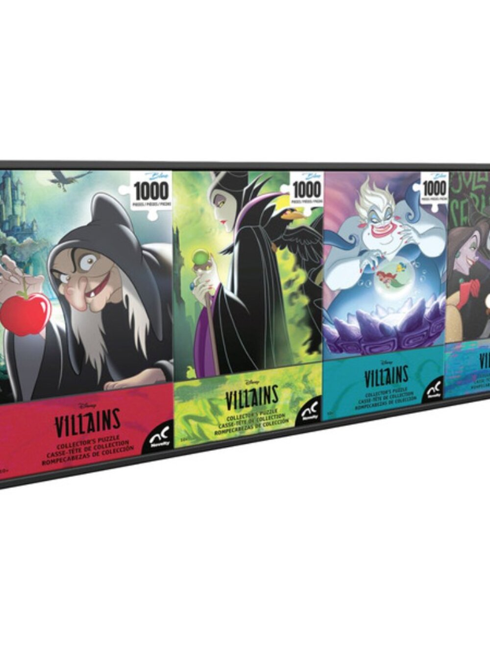 NEW! Collector’s Puzzle Jigsaw Villains Disney 4*1000